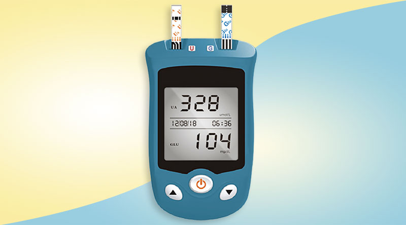 Safe AQ UG – test glukozy i kwasu moczowego na jednym urządzeniu
