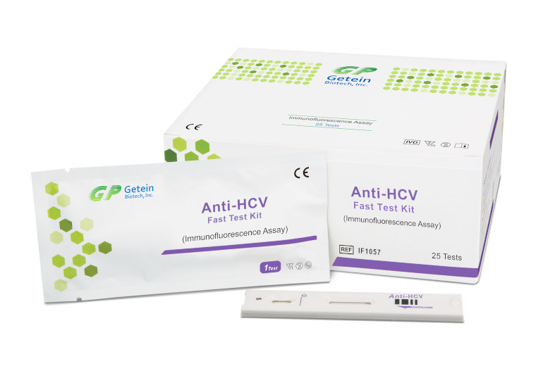 Getein Test Anti-HCV - opakowanie 25szt