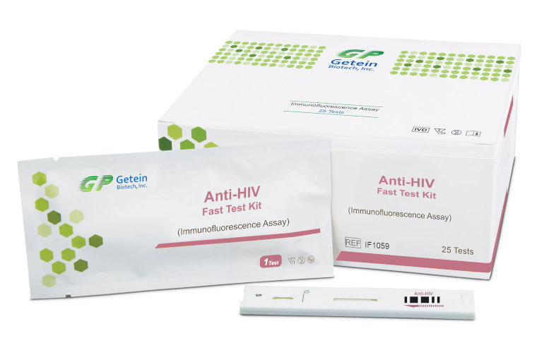 Getein Test Anti-HIV - opakowanie 25szt